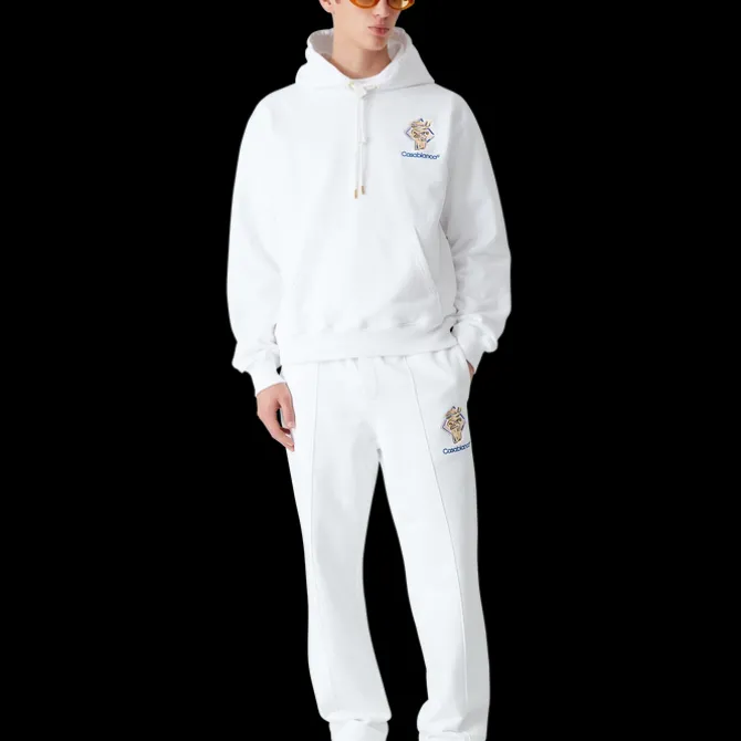 Diamond Column Hooded Sweatshirt