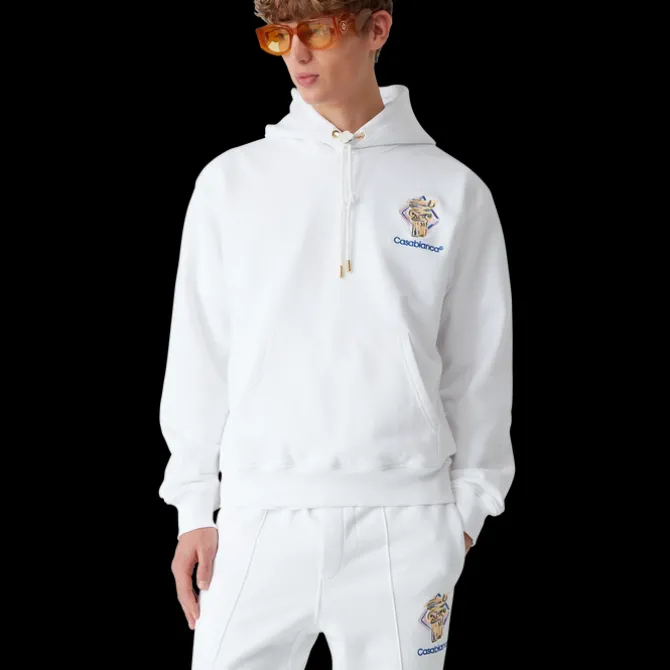 Diamond Column Hooded Sweatshirt