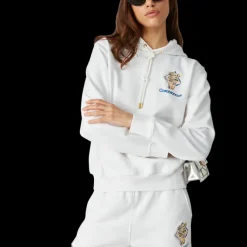 Diamond Column Hooded Sweatshirt