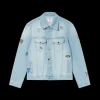 Embroidered Motif Denim Jacket