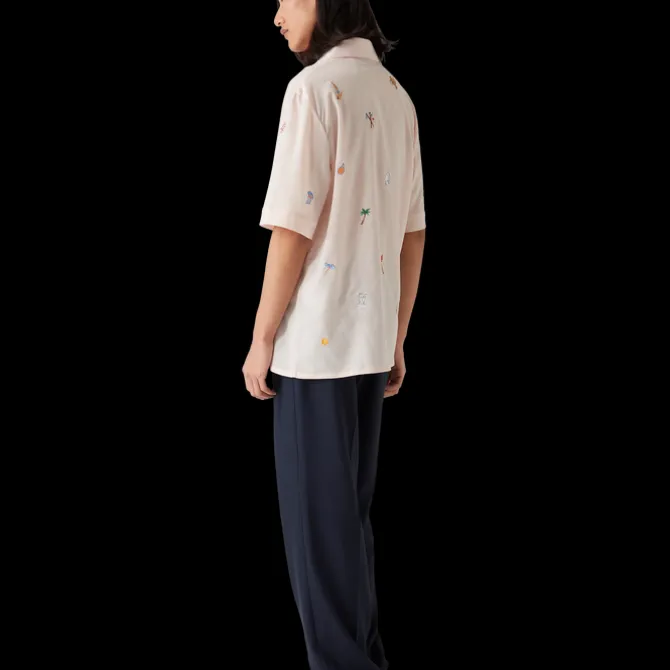 Embroidered Motif Shirt