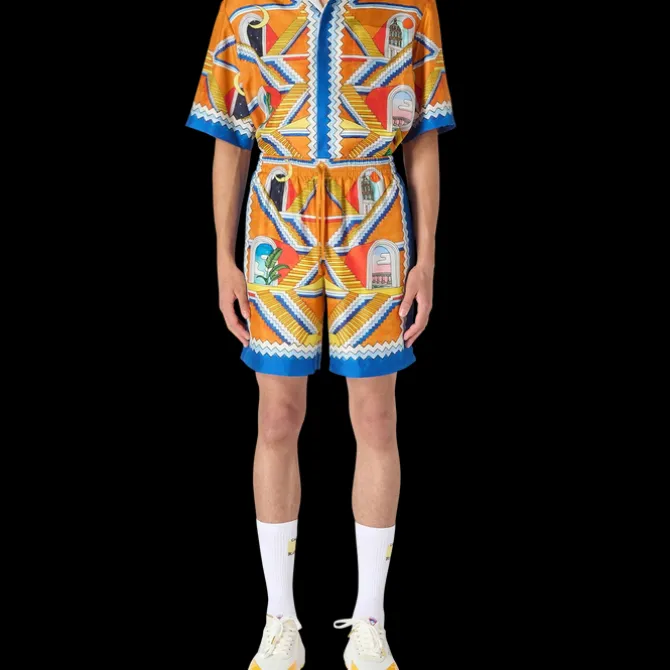 Escalier Infini Silk Shorts