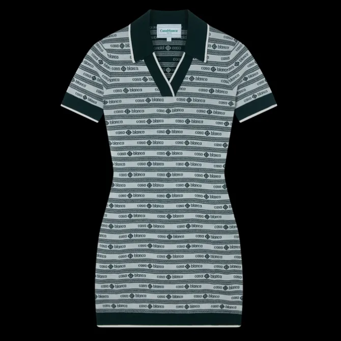 Evergreen Logo Polo Dress
