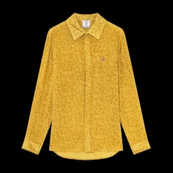 Floral Devor√© Silk Shirt
