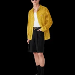 Floral Devor√© Silk Shirt