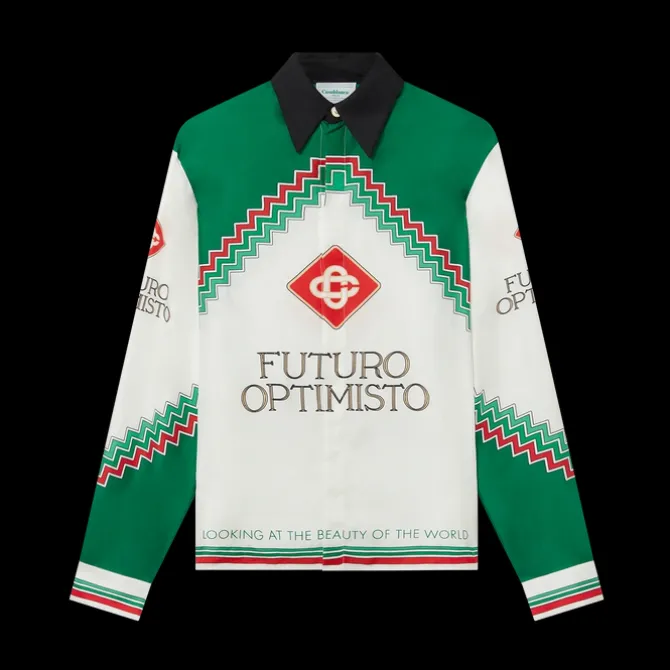 Futuro Optimisto Silk Shirt