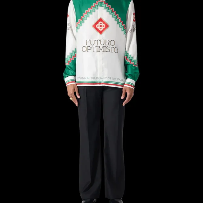 Futuro Optimisto Silk Shirt