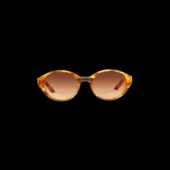Gold & Brown Cannes Sunglasses