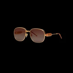 Gold & Brown The Vermont Sunglasses