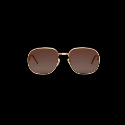 Gold & Brown The Vermont Sunglasses