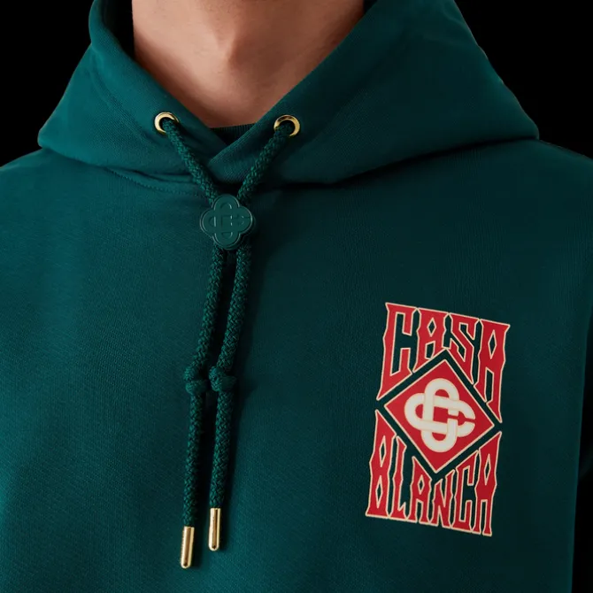 Gothic Logo Hooded Sweatshirt