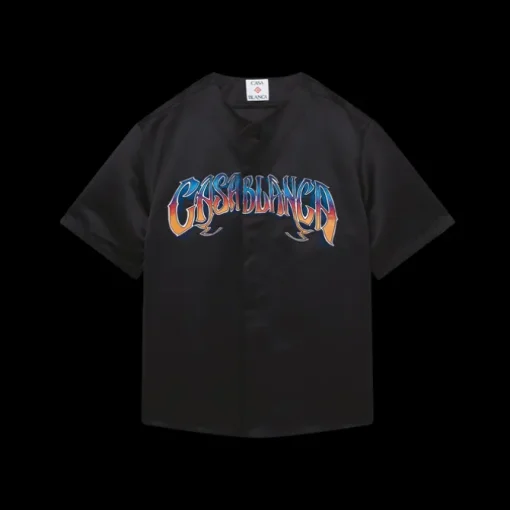 Gothic Short Sleeve Baseball Shirt