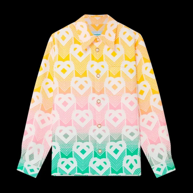 Gradient Heart Shacket