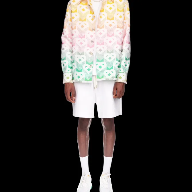 Gradient Heart Shacket