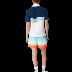 Gradient Jacquard Swim Shorts