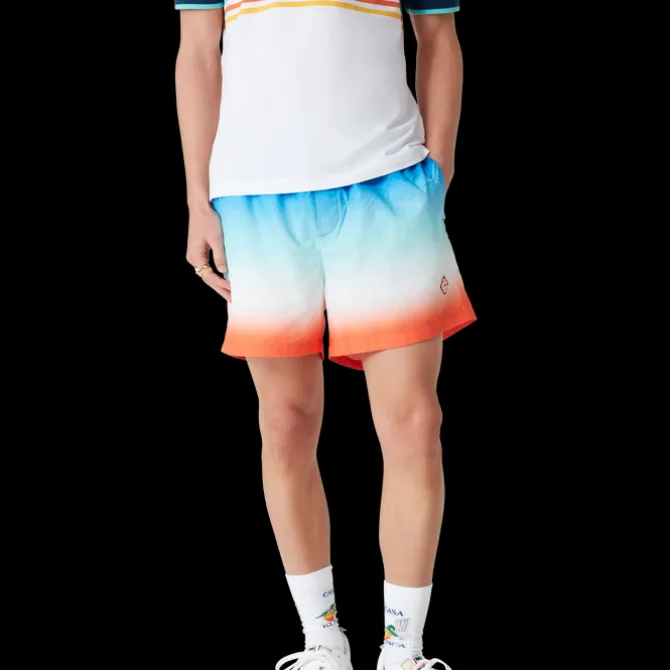 Gradient Jacquard Swim Shorts