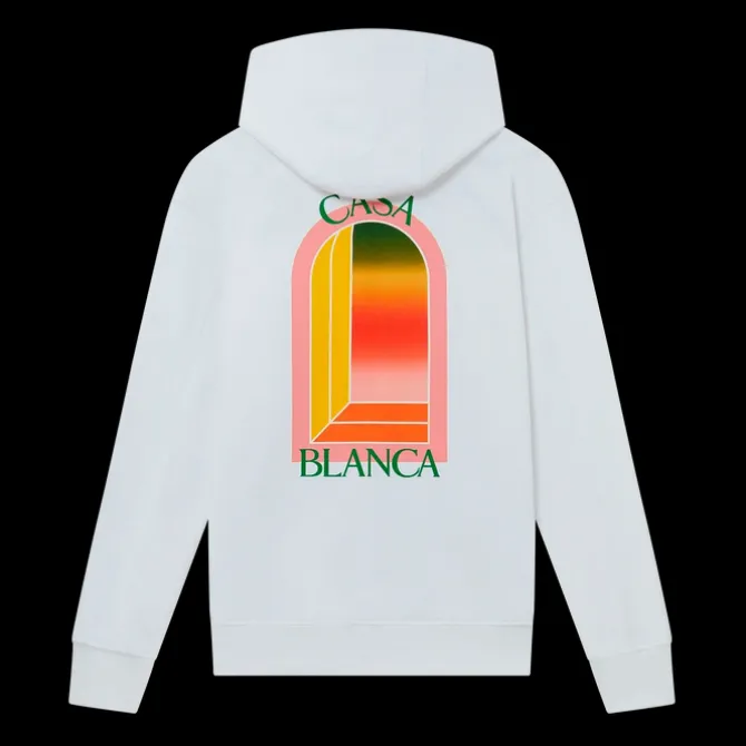 Gradient L'Arche Hooded Sweatshirt