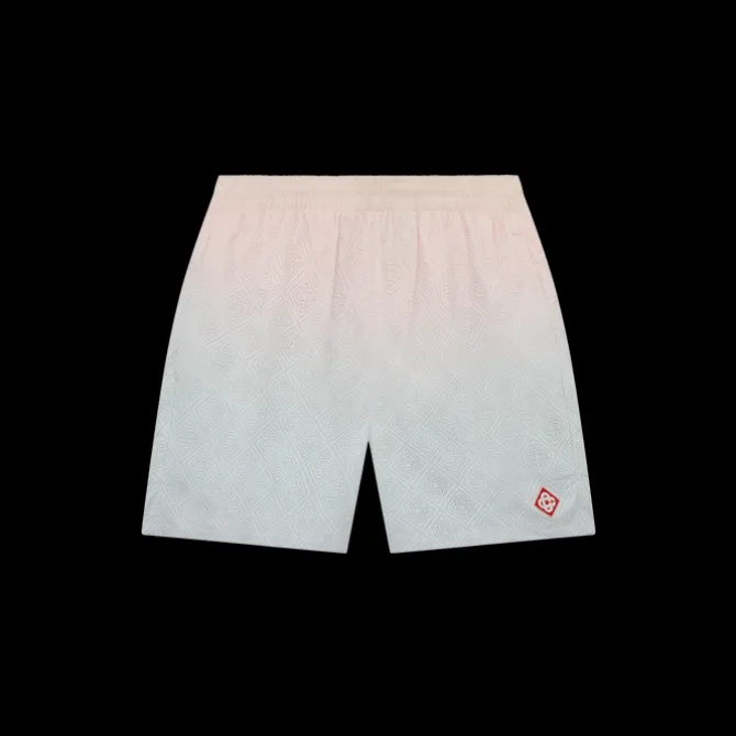 Gradient Laser Detail Track Shorts