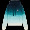 Gradient Mohair Hooded Sweatshirt