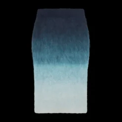 Gradient Mohair Skirt
