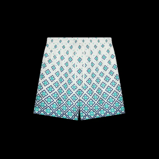 Gradient Monogram Silk Shorts