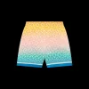 Gradient Monogram Silk Tailored Shorts
