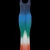 Gradient Rib Dress