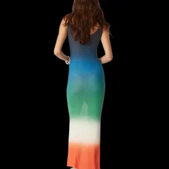 Gradient Rib Dress