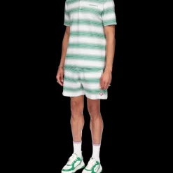 Gradient Stripe Polo Shirt