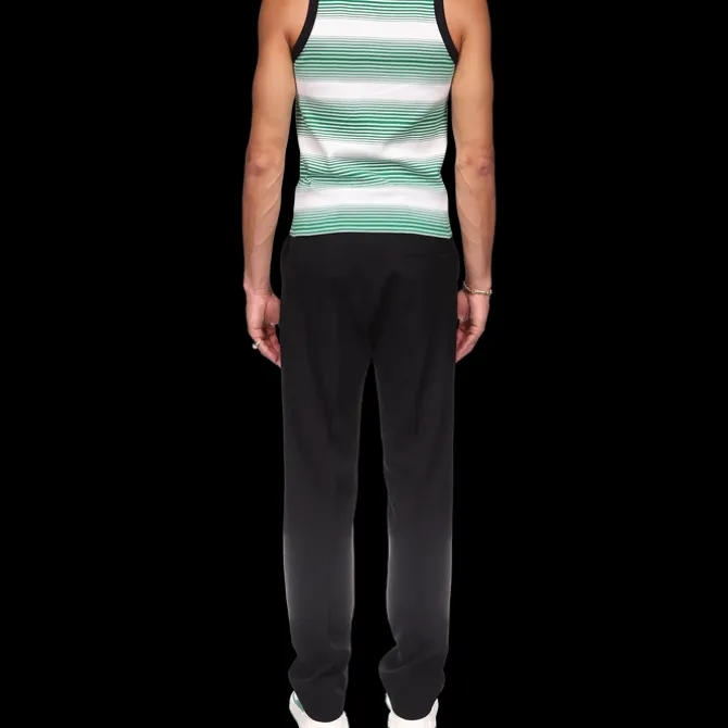 Gradient Stripe Ringer Tank Top