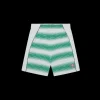 Gradient Stripe Sweatshorts