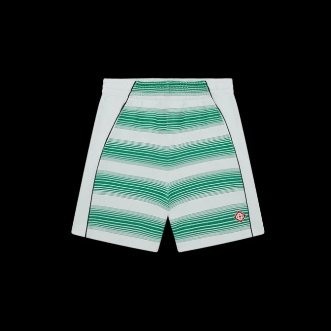 Gradient Stripe Sweatshorts