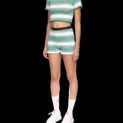 Gradient Striped Shorts