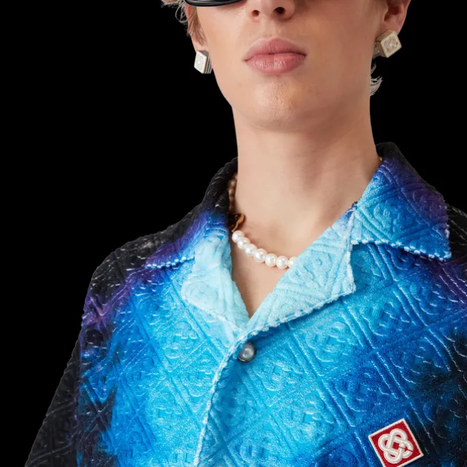 Gradient Towelling Shirt