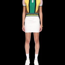 Graphic Panelled Polo