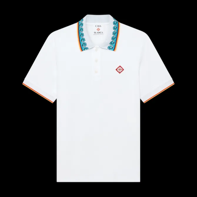 Greco Wave Polo Shirt