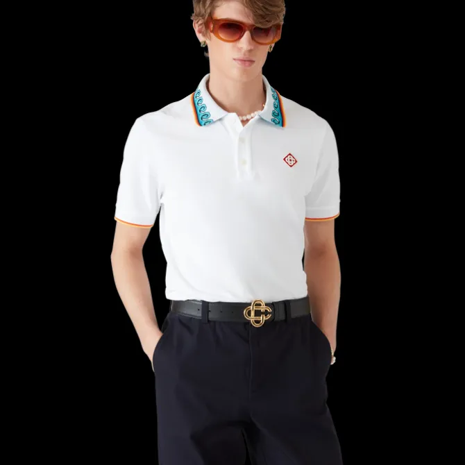 Greco Wave Polo Shirt