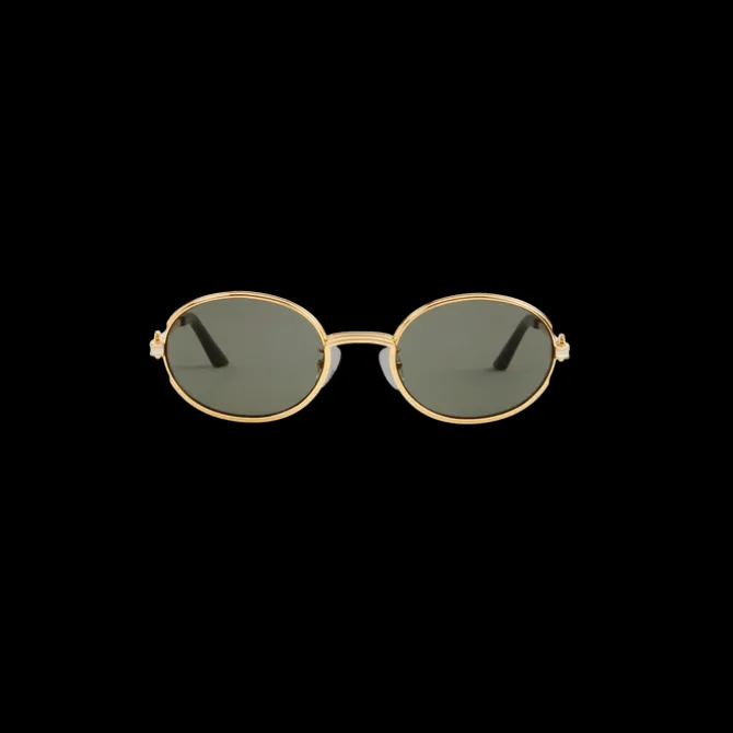 Green & Gold The Hero Sunglasses