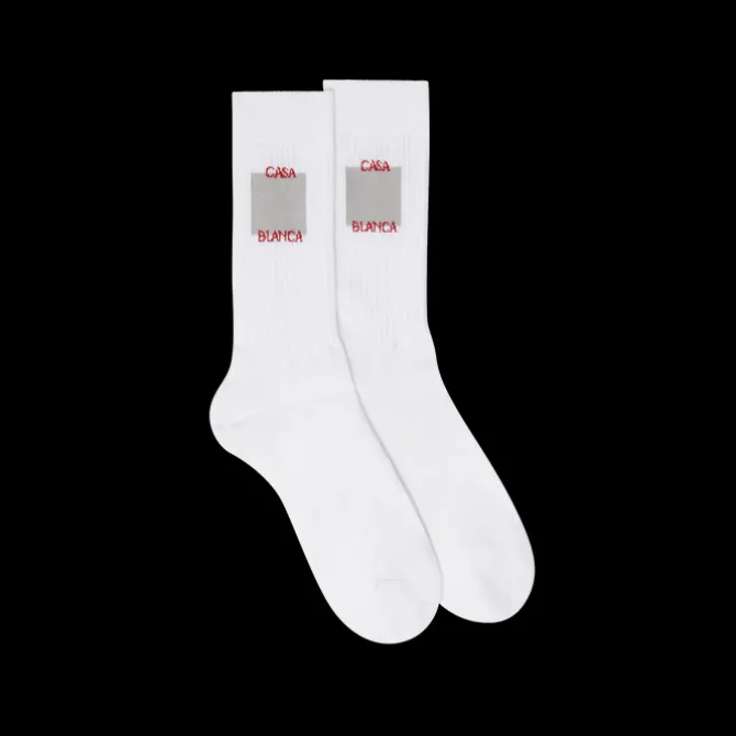 Grey Casa Square Socks