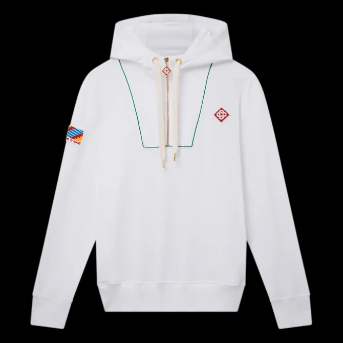 Half Zip Hooded Sweatshirt
