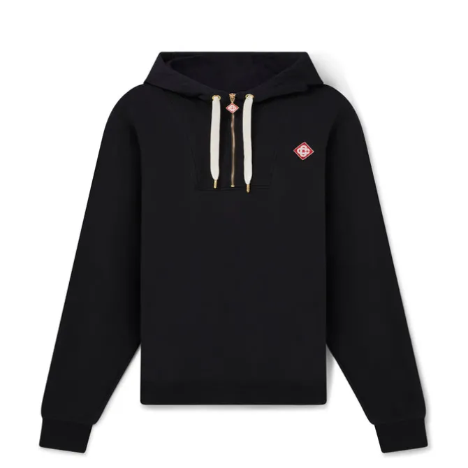 Half Zip Hooded Sweatshirt