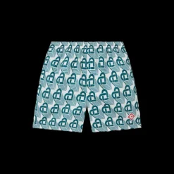 Heart Monogram Swim Trunks