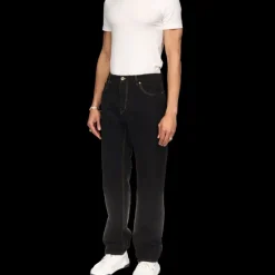 Jacquard Denim Jeans