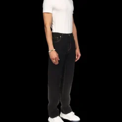 Jacquard Denim Jeans
