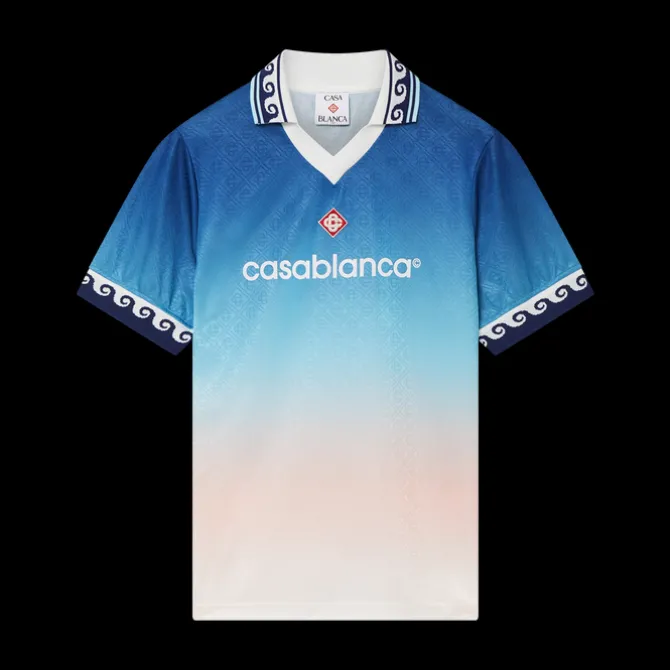 Jacquard Gradient Football Shirt