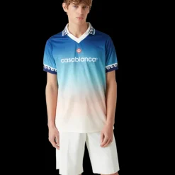 Jacquard Gradient Football Shirt