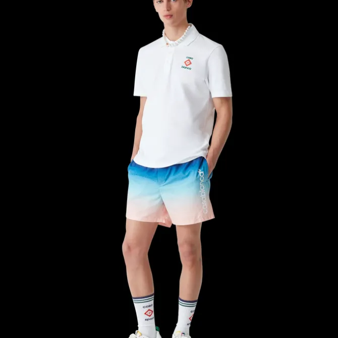 Jacquard Gradient Swim Shorts