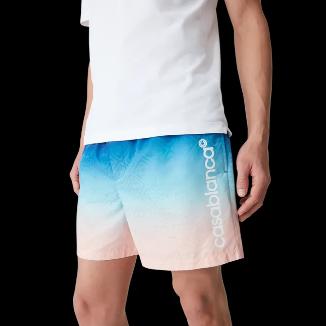 Jacquard Gradient Swim Shorts