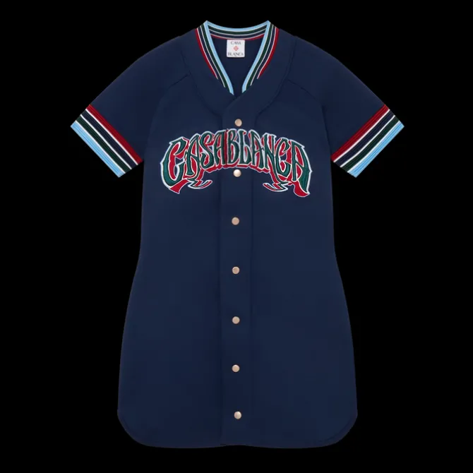 Knit Baseball Dress