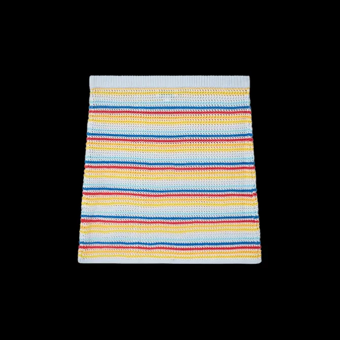 Knit Stripe Skirt